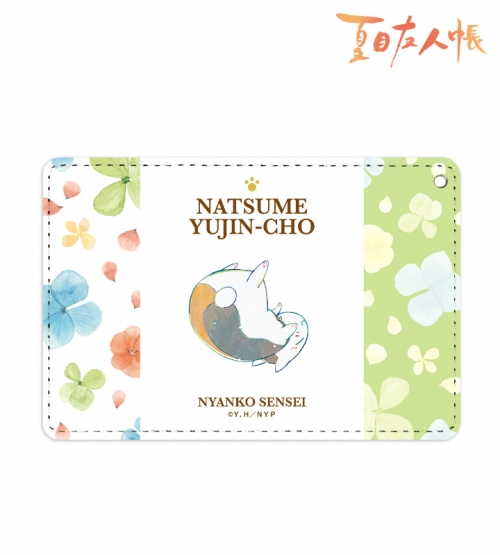 グッズ パスケース 夏目友人帳 ニャンコ先生 Ani Art 第3弾 1ポケットパスケース ミドリ アニメイト先行販売 アニメイト