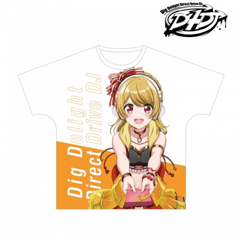 グッズ Tシャツ D4dj 描き下ろしイラスト 愛本 りんく プレゼントver フルグラフィックtシャツユニセックス サイズ Xl アニメイト