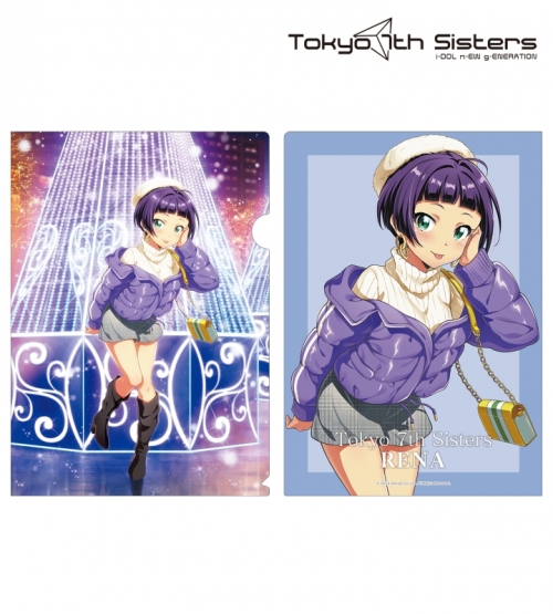グッズ クリアファイル Tokyo 7th シスターズ 描き下ろしイラスト 荒木レナ 冬のデート服ver クリアファイル アニメイト グッズ クリアファイル Tokyo 7th シスターズ 描き下ろしイラスト 荒木レナ 冬のデート服ver クリアファイル アニメイト