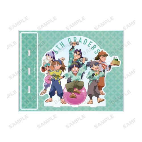 グッズ スタンドポップ 忍たま乱太郎 描き下ろしイラスト 6年生集合 みんなで商いver Bigアクリルスタンド アニメイト