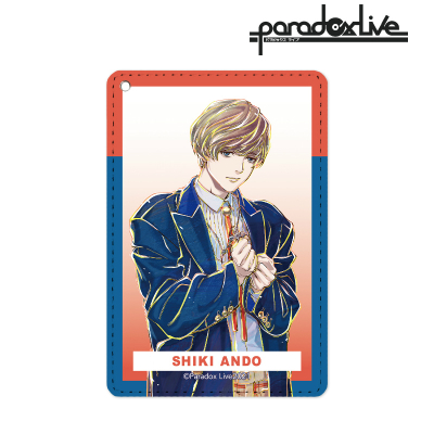 【グッズ-パスケース】Paradox Live 闇堂 四季 Ani-Art 1ポケットパスケース