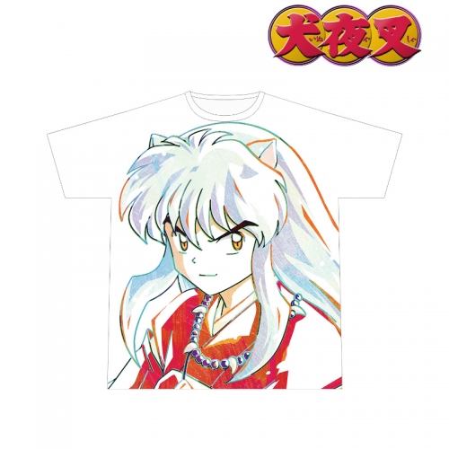 グッズ Tシャツ 犬夜叉 犬夜叉 Ani Art フルグラフィックbigシルエットtシャツユニセックス サイズ Xl アニメイト