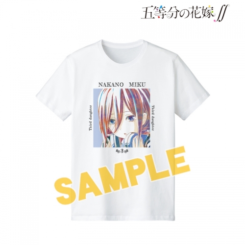 グッズ Tシャツ 五等分の花嫁 三玖 Ani Art 第3弾 Tシャツレディース サイズ M アニメイト先行販売分 アニメイト