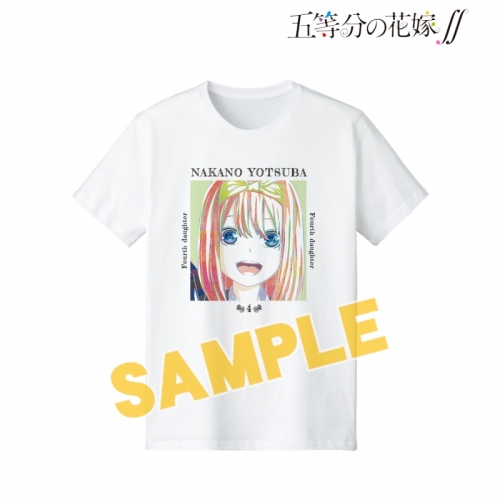 グッズ Tシャツ 五等分の花嫁 四葉 Ani Art 第3弾 Tシャツレディース サイズ L アニメイト先行販売分 アニメイト