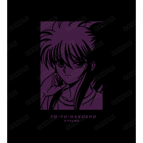 グッズ Tシャツ 幽 遊 白書 描き下ろしイラスト 蔵馬 90 Sカジュアルver ロングtシャツユニセックス サイズ M アニメイト