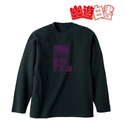 【グッズ-Tシャツ】幽☆遊☆白書 描き下ろしイラスト 蔵馬 90’sカジュアルver. ロングTシャツユニセックス(サイズ/L)