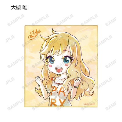 【グッズ-色紙】アイドルマスター シンデレラガールズ劇場 トレーディング Ani-Art ミニ色紙 ver.E