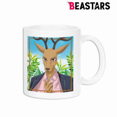 【グッズ-マグカップ】BEASTARS 東武動物公園コラボ 描き下ろしイラスト ルイ 私服ver. マグカップ