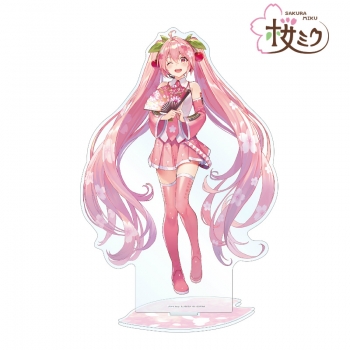 グッズ-スタンドポップ】桜ミク 描き下ろしイラスト 桜ミク Art by 