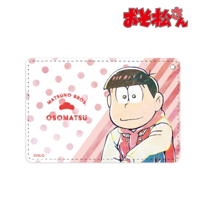 【グッズ-パスケース】おそ松さん おそ松 Ani-Art 第3弾 1ポケットパスケース