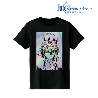 【グッズ-Tシャツ】Fate/Grand Order-神聖円卓領域キャメロット- 前編 獅子王 ホログラムTシャツメンズ(サイズ/XL)