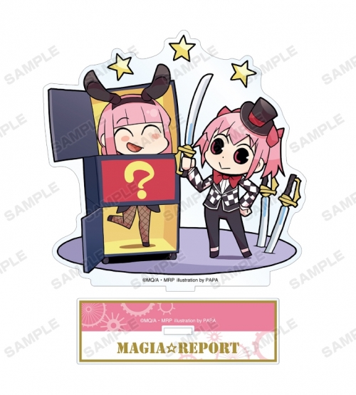 グッズ スタンドポップ マギアレコード 魔法少女まどか マギカ外伝 マギア レポート いろはちゃん まどか先輩 Bigアクリルスタンド Ver C アニメイト