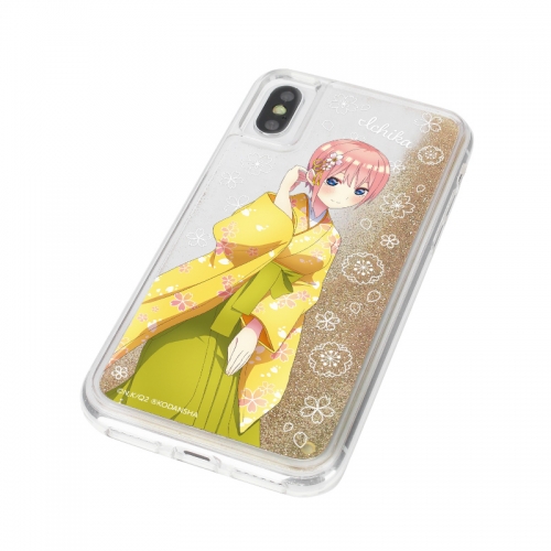 グッズ カバーホルダー Tvアニメ 五等分の花嫁 描き下ろしイラスト 一花 桜和装ver グリッターiphoneケース 対象機種 Iphone 6 6s 7 8 Se 第2世代 アニメイト