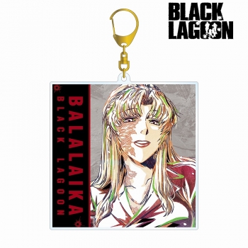 グッズ-キーホルダー】BLACK LAGOON バラライカ Ani-Art BIGアクリル 