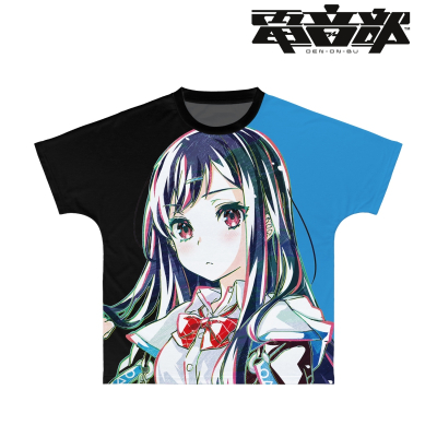 【グッズ-Tシャツ】電音部 東雲 和音 Ani-Art フルグラフィックTシャツユニセックス(サイズ/XL)
