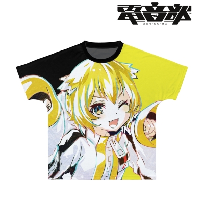 【グッズ-Tシャツ】電音部 大賀 ルキア Ani-Art フルグラフィックTシャツユニセックス(サイズ/XL)