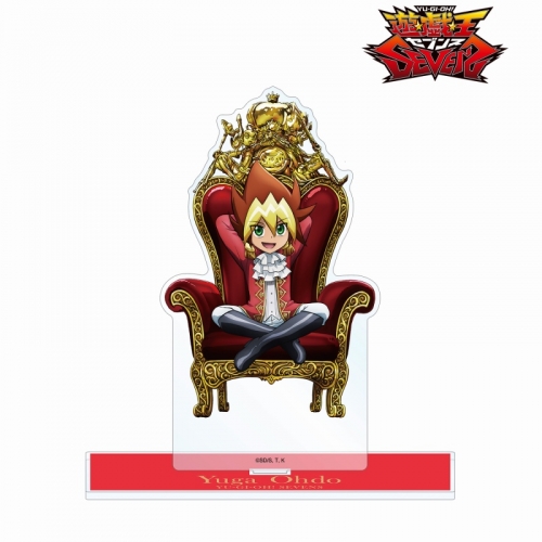 グッズ スタンドポップ 遊 戯 王sevens 描き下ろしイラスト 王道遊我 玉座ver Bigアクリルスタンド アニメイト