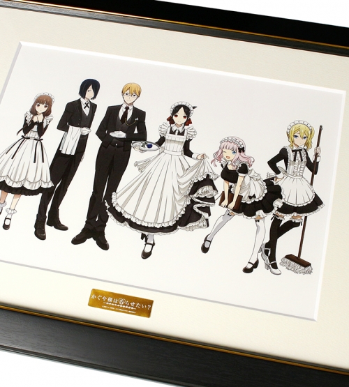 グッズ 置きもの かぐや様は告らせたい 天才たちの恋愛頭脳戦 描き下ろしイラスト 集合 メイド 執事ver キャラファイングラフ アニメイト