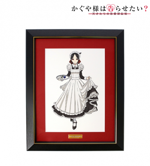 グッズ 置きもの かぐや様は告らせたい 天才たちの恋愛頭脳戦 描き下ろしイラスト 四宮かぐや メイド 執事ver キャラファイングラフ アニメイト