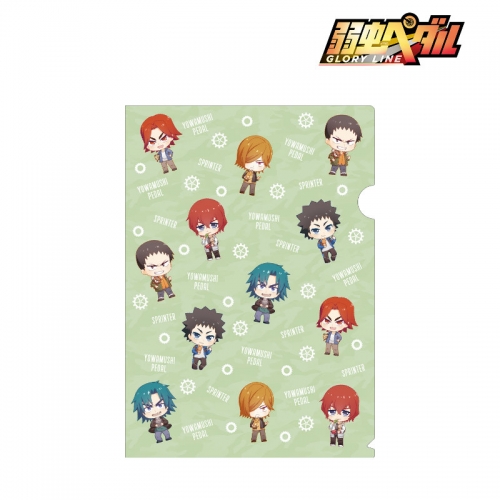 グッズ クリアファイル 弱虫ペダル Glory Line 東武動物公園コラボ スプリンター ちびキャラ 第2弾 クリアファイル アニメイト
