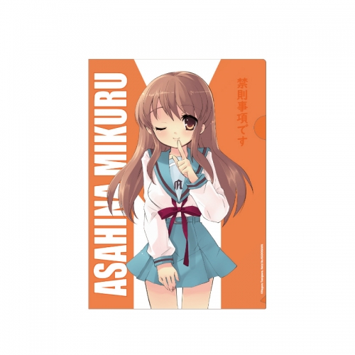 グッズ-クリアファイル】「涼宮ハルヒ」シリーズ 朝比奈みくる クリア  