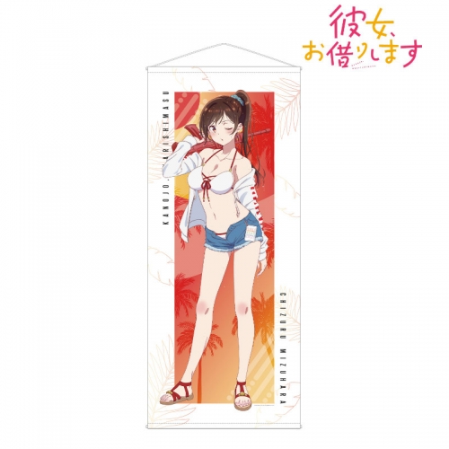 グッズ-タペストリー】彼女、お借りします 描き下ろしイラスト 水原 