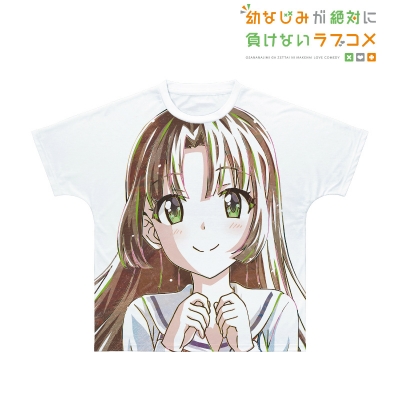 【グッズ-Tシャツ】幼なじみが絶対に負けないラブコメ 桃坂真理愛 Ani-Art フルグラフィックTシャツユニセックス(サイズ/XL)