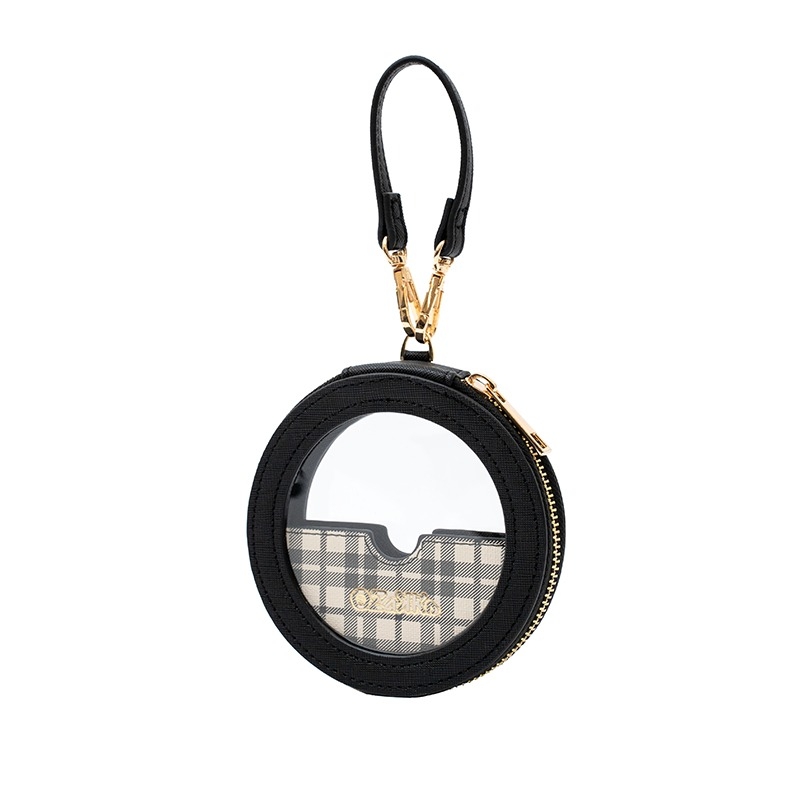 【グッズ-カバーホルダー】OZaKKa 推し活コースターケース ブラック