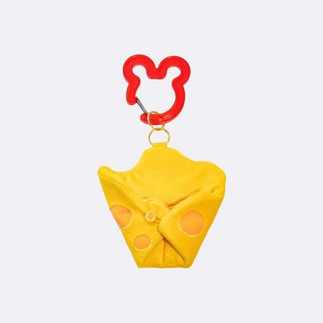 【グッズ-チャーム】OZaKKa ぬいのおくるみ ぬいくるみん(チーズ)