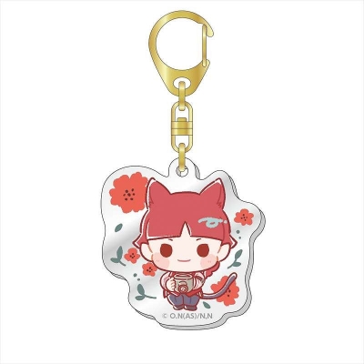 【グッズ-キーホルダー】魔入りました!入間くん ラメ入りアクリルキーホルダー Blooming Devil ver. オペラ