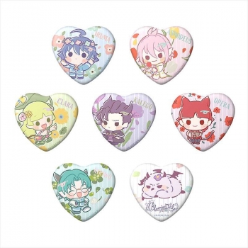 グッズ-バッチ】魔入りました!入間くん トレーディングハート缶バッジ 