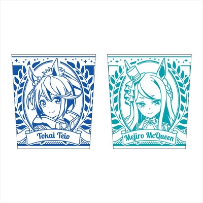 【グッズ-タンブラー・グラス】ウマ娘 プリティーダービー Season 2 ペアオールドグラスセット