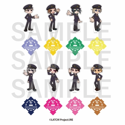 【グッズ-スタンドポップ】STATION IDOL LATCH! トレーディングアクリルスタンド Ver.1【アニメイト先行販売分】