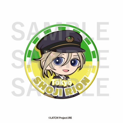 【グッズ-バッチ】STATION IDOL LATCH! 缶バッジ 〈東京駅〉東海林 鈴音【アニメイト先行販売分】