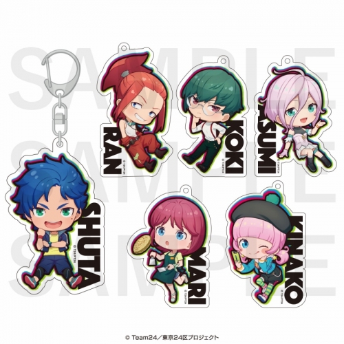 グッズ キーホルダー Tvアニメ 東京24区 トレーディングアクリルキーホルダー 描き起こしデフォルメ アニメイト先行販売分 アニメイト グッズ キーホルダー Tvアニメ 東京24区 トレーディングアクリルキーホルダー 描き起こしデフォルメ アニメイト先行販売分 アニメイト