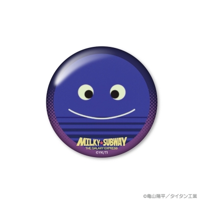 【グッズ-ミラー】アニメ『銀河特急 ミルキー☆サブウェイ』 缶ミラー(排除くん)