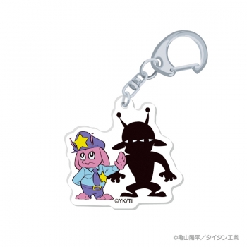 グッズ-キーホルダー】アニメ『銀河特急 ミルキー☆サブウェイ 
