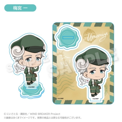 【グッズ-スタンドポップ】WIND BREAKER アクリルマスコット おとどけメェるver. 梅宮 一