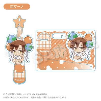 【グッズ-キーホルダー】ヘタリア World★Stars ばるんこスタンドキーホルダー ロマーノ