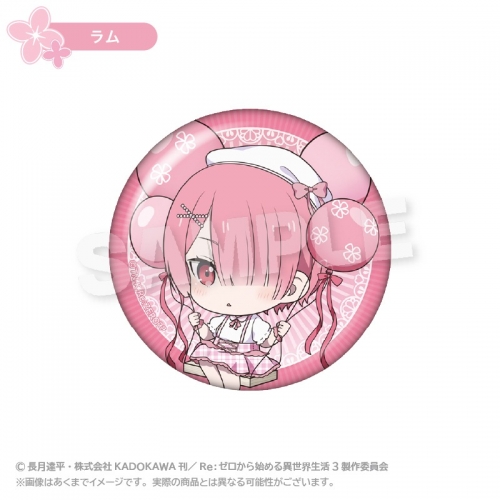 グッズ-バッチ】Re:ゼロから始める異世界生活 ばるんこ缶バッジ ラム 