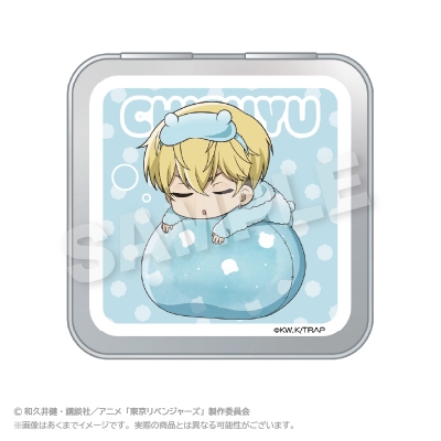 【グッズ-小物入れ】TVアニメ『東京リベンジャーズ』 ふわみん缶ケース 松野 千冬