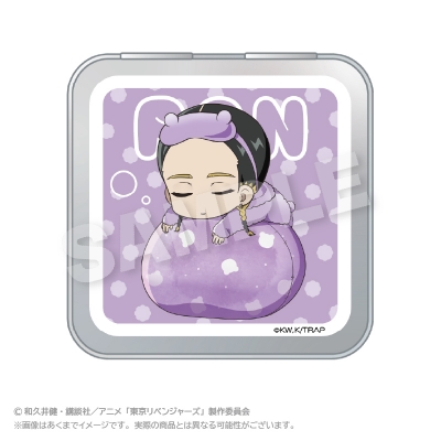 【グッズ-小物入れ】TVアニメ『東京リベンジャーズ』 ふわみん缶ケース 灰谷 蘭