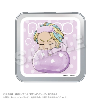 【グッズ-小物入れ】TVアニメ『東京リベンジャーズ』 ふわみん缶ケース 灰谷 竜胆