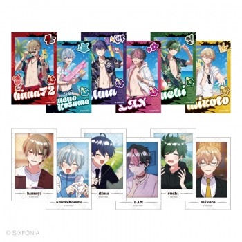 グッズ-カードコレクション】シクフォニ ランダムチェキ風カード 第2弾 暇72アニメ チェキ 第2弾 シクフォニ ひまなつ