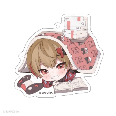 【グッズ-キーホルダー】シクフォニ アクリルキーホルダー 2026年 お正月ver. 暇72