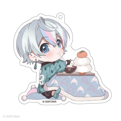 【グッズ-キーホルダー】シクフォニ アクリルキーホルダー 2026年 お正月ver. 雨乃こさめ