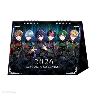 【カレンダー】シクフォニ 2026年卓上カレンダー