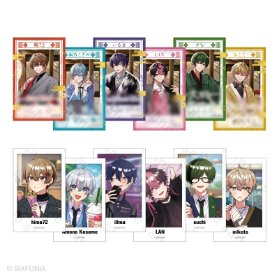 【グッズ-カードコレクション】シクフォニ ランダムチェキ風カード 第4弾