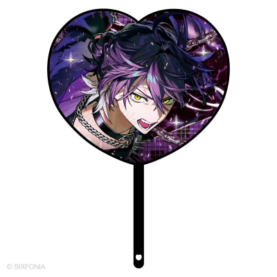 【グッズ-うちわ】シクフォニ -RAGE- ハート形推しうちわ いるま