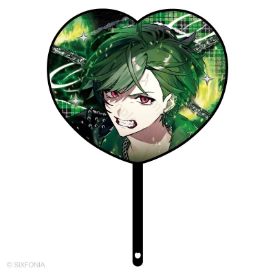 【グッズ-うちわ】シクフォニ -RAGE- ハート形推しうちわ すち